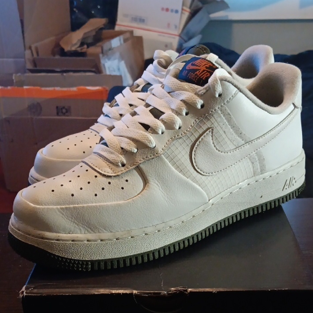 Nike Air Force 1 '07 LV8 "Winterized - Phantom" M8.5/W10 EUC W/OG BOX - Picture 3 of 9